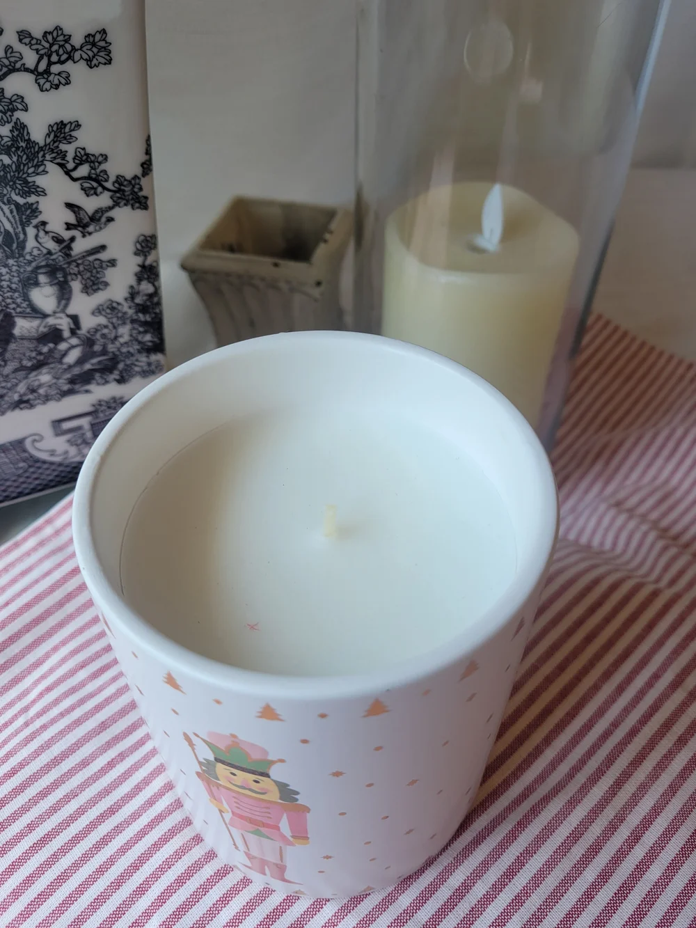 DW Home Holiday Spice Nutcracket Candle Jar - 14.9 oz